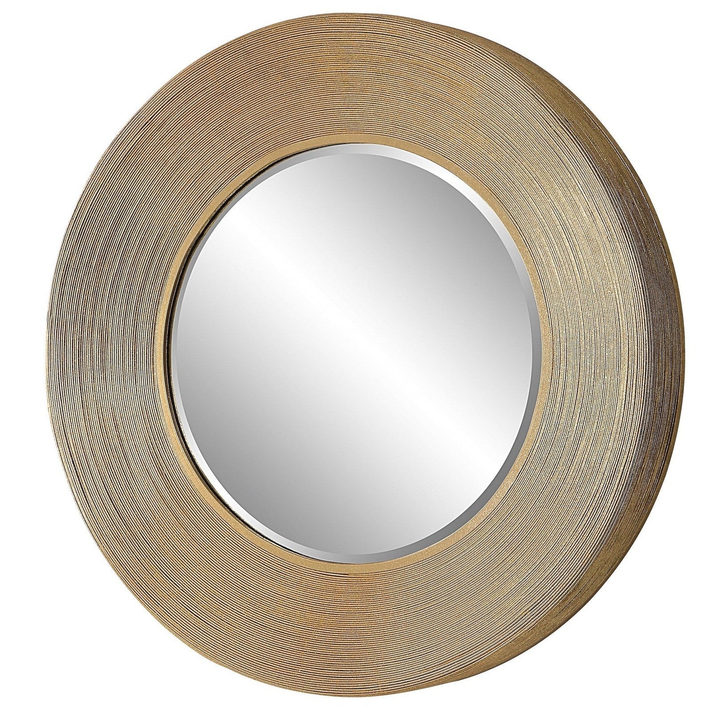Uttermost Archer Gold Wire Round Mirror 09801 - 09801