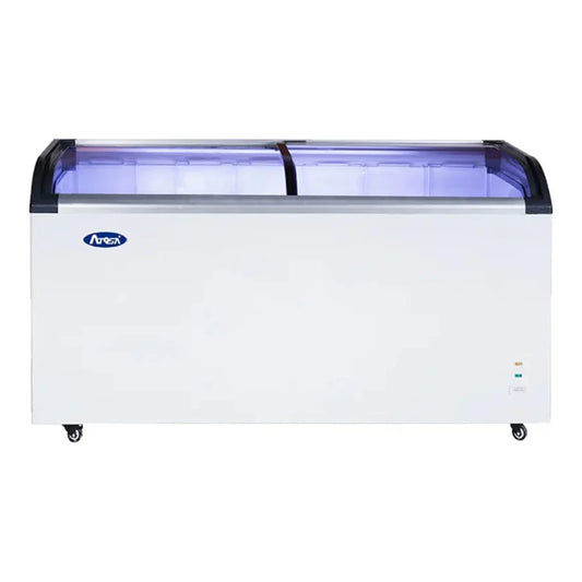 Atosa MMF9113 50.13" Angle Curved Top Chest Freezer 12 cu.ft - MMF9113