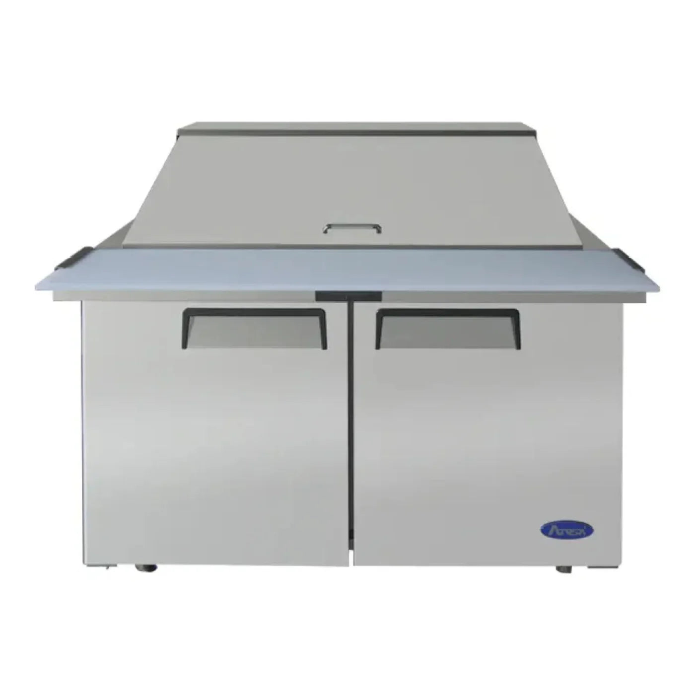 Atosa MSF8306GR 48.2" Mega Top Sandwich Prep Table, 18 Pans 7.2 Cu.Ft - MSF8306GR
