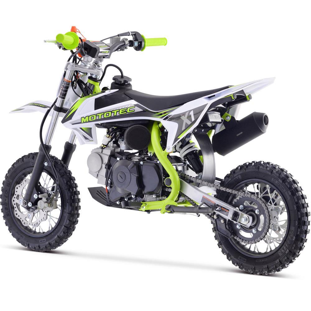 MotoTec X1 110cc 4-Stroke Gas Dirt Bike - NEW PRODUCT