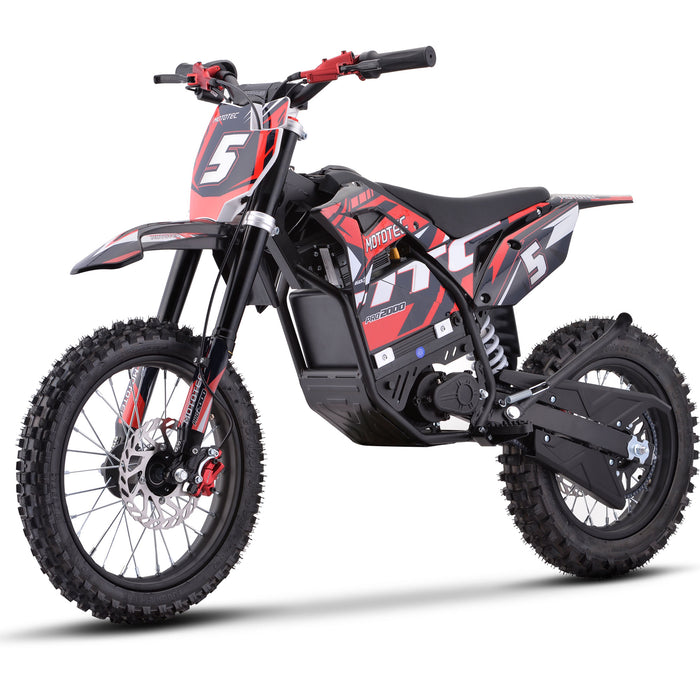 MotoTec Pro 60V/15.6Ah 2000w Lithium Electric Dirt Bike