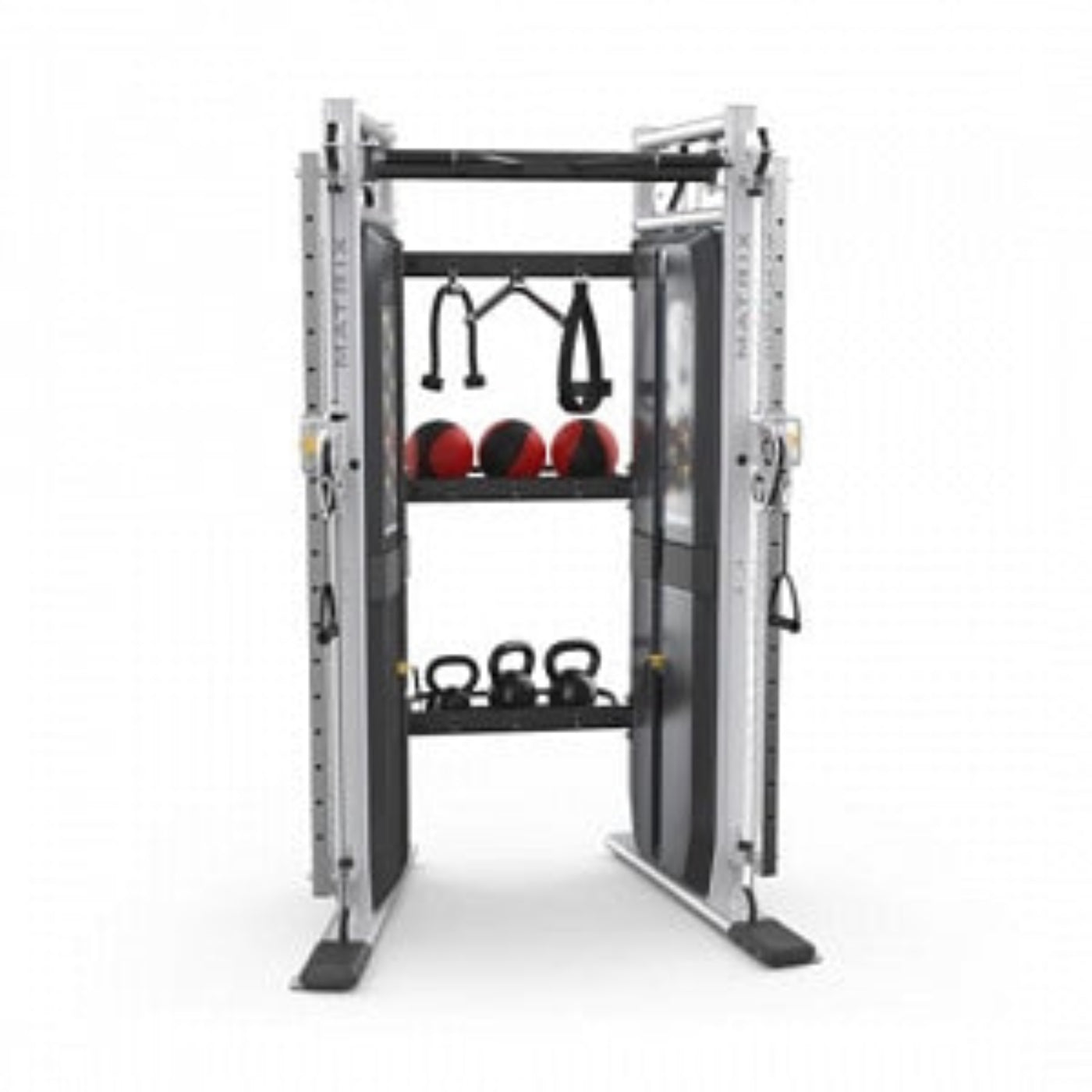 Johnson Health Tech Matrix Versa Functional Trainers - Matrix Versa Functional Trainer, 30" Storage, Standard Weight Stack - VS-VFT LS + VS-FTS30