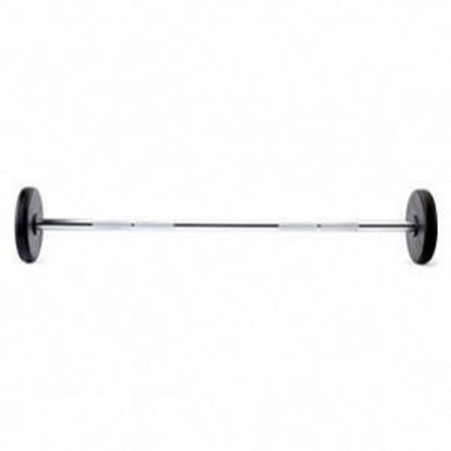 Johnson Health Tech XULT Urethane Multi-Sided Barbells - XULT Urethane Multi-Sided Barbell, Straight, Black Plus, 40 lb. - XT-040URE-BBSTM-P