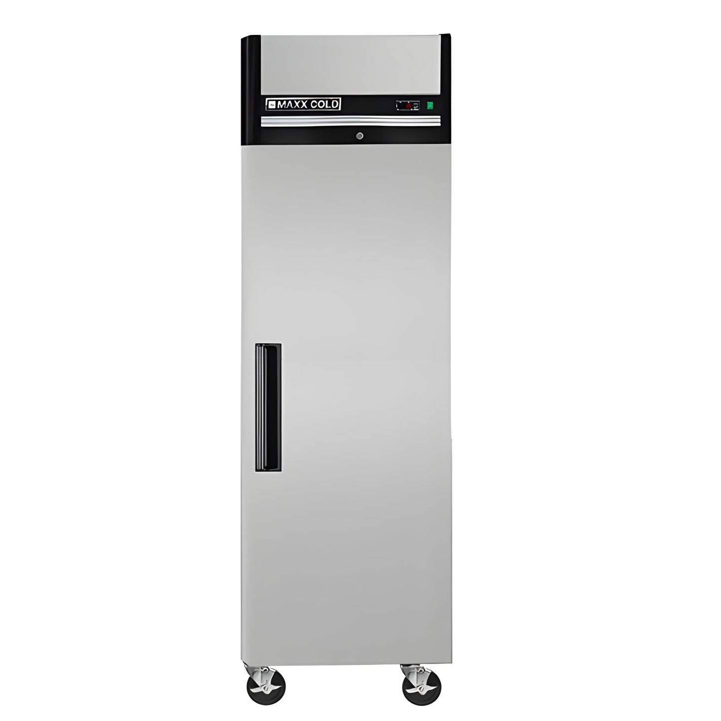 Maxx Cold Single Door Reach-In Refrigerator, Top Mount, 23 cu. ft., Energy Star, in Stainless Steel - MXCR-23FDHC