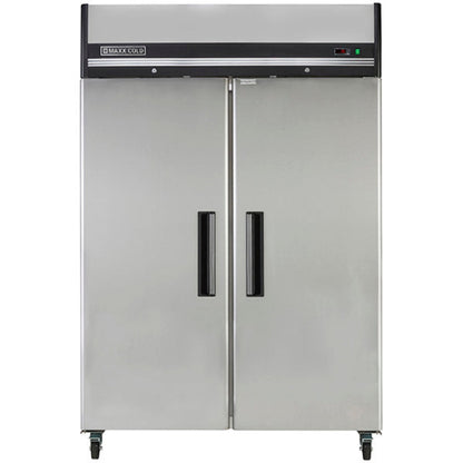 Maxx Cold  Double Door Reach-In Refrigerator, Top Mount, 49 cu. ft., Energy Star, in Stainless Steel - MXCR-49FDHC