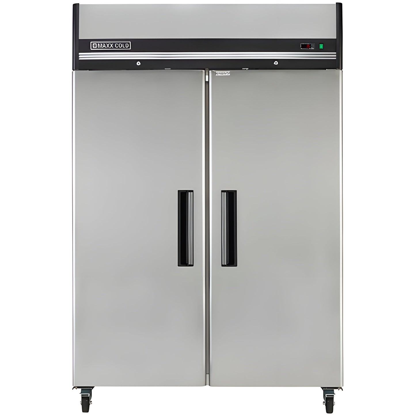 Maxx Cold Double Door Reach-In Refrigerator, Top Mount, 49 cu. ft., Energy Star, in Stainless Steel - MXCR-49FDHC