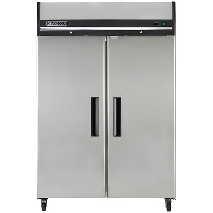Maxx Cold Double Door Reach-In Refrigerator, Top Mount, 49 cu. ft., Energy Star, in Stainless Steel - MXCR-49FDHC