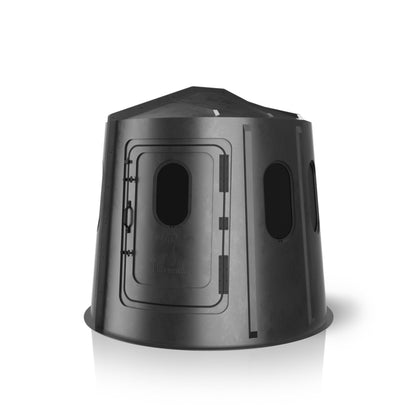 Maverick 6-Shooter Deer Hunting Blind in Black with Tinted Windows - 00208