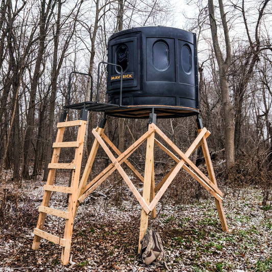 Maverick XL Hunting Blind in Brown with Tinted Windows 00323 - FG00323