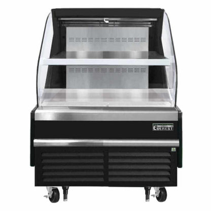 Everest Commercial 37" Open Air Display Merchandiser Horizontal - EOMH-36-B-35-T