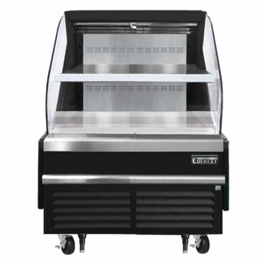 Everest Commercial 37" Open Air Display Merchandiser Horizontal - EOMH-36-B-35-T