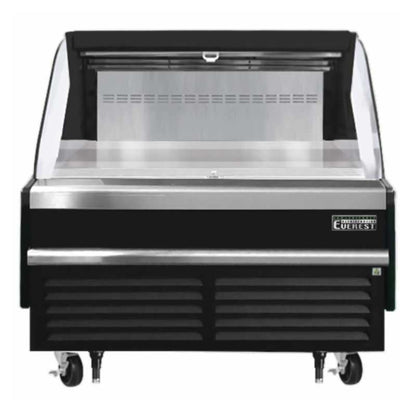 Everest Commercial 48" Open Air Display Merchandiser Horizontal - EOMH-48-B-35-S
