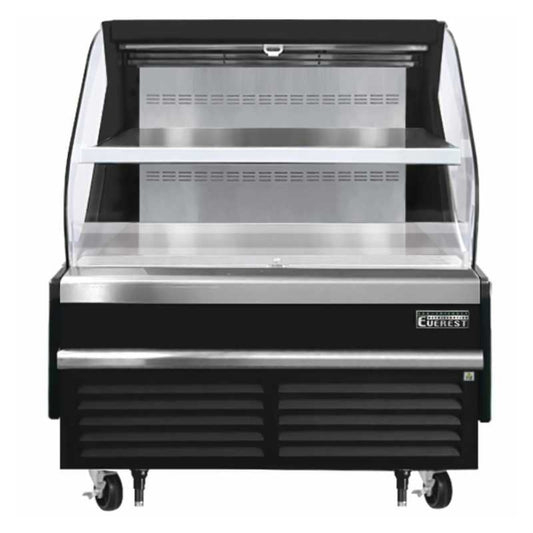 Everest Commercial 48" Open Air Display Merchandiser Horizontal - EOMH-48-B-35-T