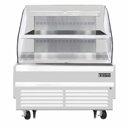 Everest Commercial 48" Horizontal Open Air Display Merchandiser - EOMH-48-W-35-T