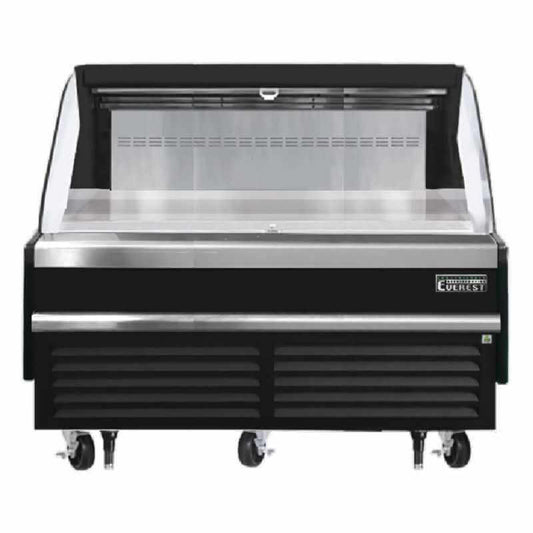 Everest Commercial 60" Horizontal Open Air Display Merchandiser - EOMH-60-B-35-S