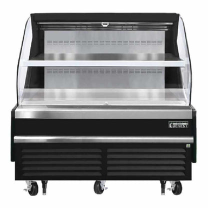 Everest Commercial 60" Horizontal Open Air Display Merchandiser - EOMH-60-B-35-T