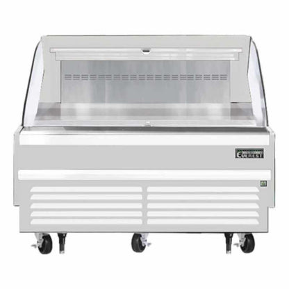 Everest Commercial 60" Horizontal Open Air Display Merchandiser - EOMH-60-W-35-S
