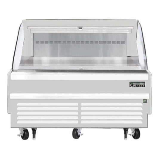 Everest Commercial 60" Horizontal Open Air Display Merchandiser - EOMH-60-W-35-S