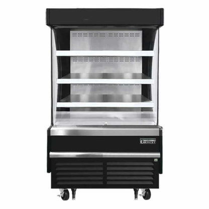 Everest Commercial 37" Open Air Display Merchandiser Vertical - EOMV-36-B-28-S
