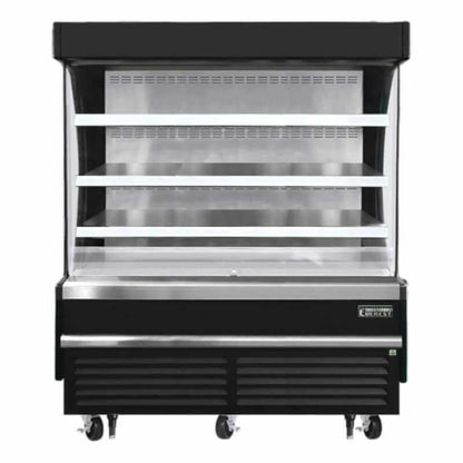 Everest Commercial 60" Vertical Open Air Display Merchandiser - EOMV-60-B-28-S