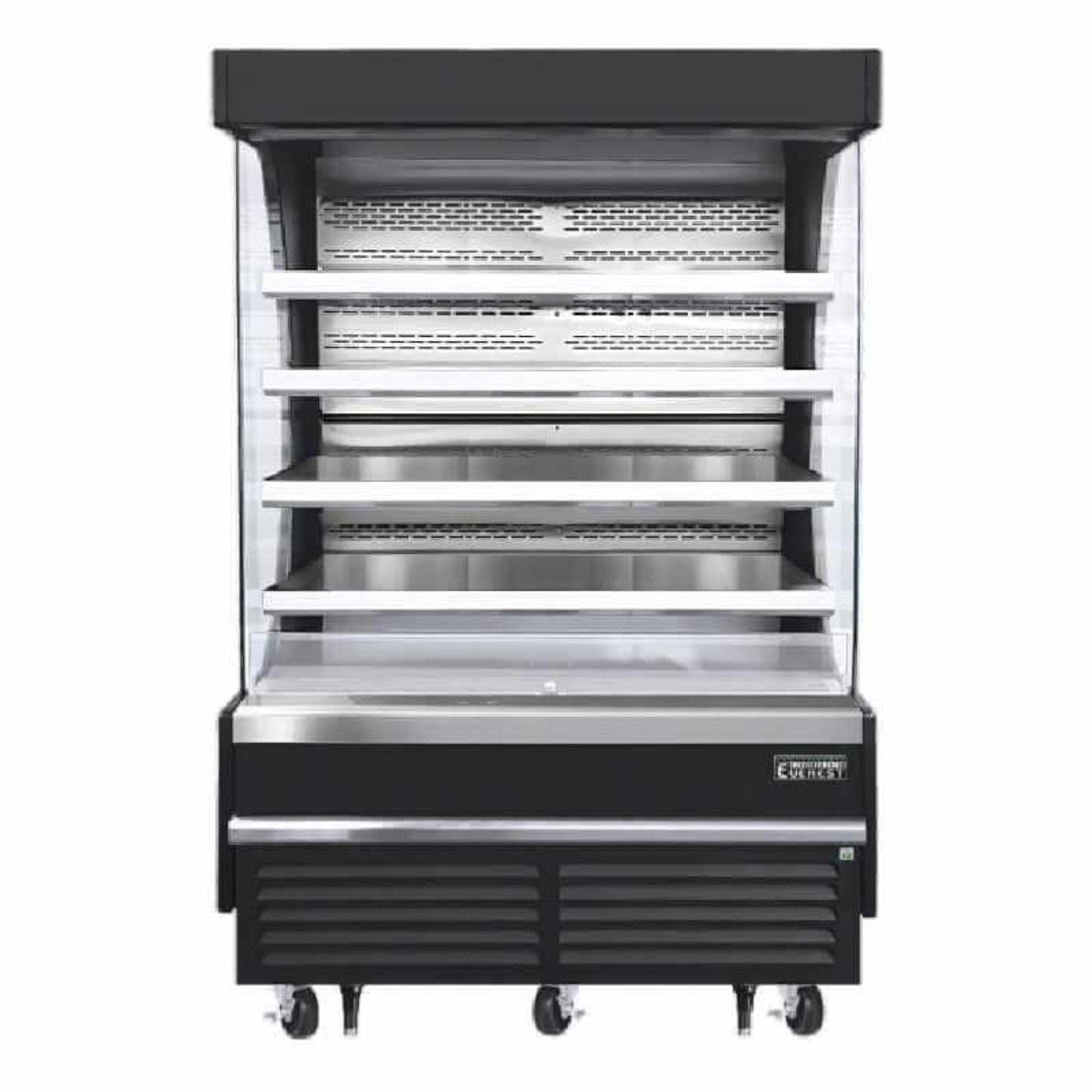 Everest Commercial 60" Vertical Open Air Display Merchandiser - EOMV-60-B-28-T