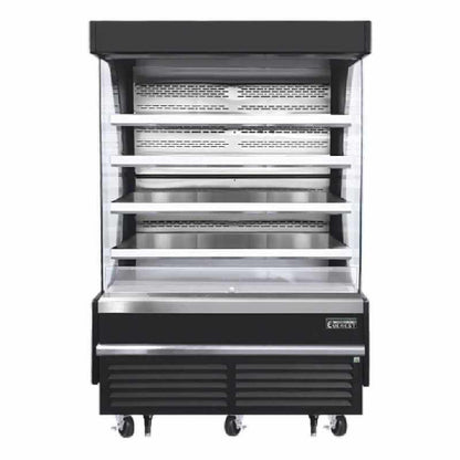 Everest Commercial 60" Vertical Open Air Display Merchandiser - EOMV-60-B-35-T