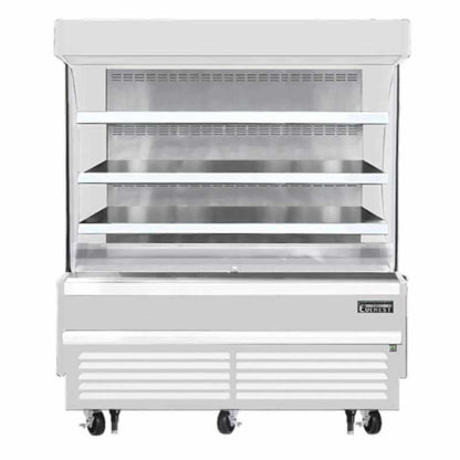 Everest Commercial 60" Vertical Open Air Display Merchandiser - EOMV-60-W-28-S