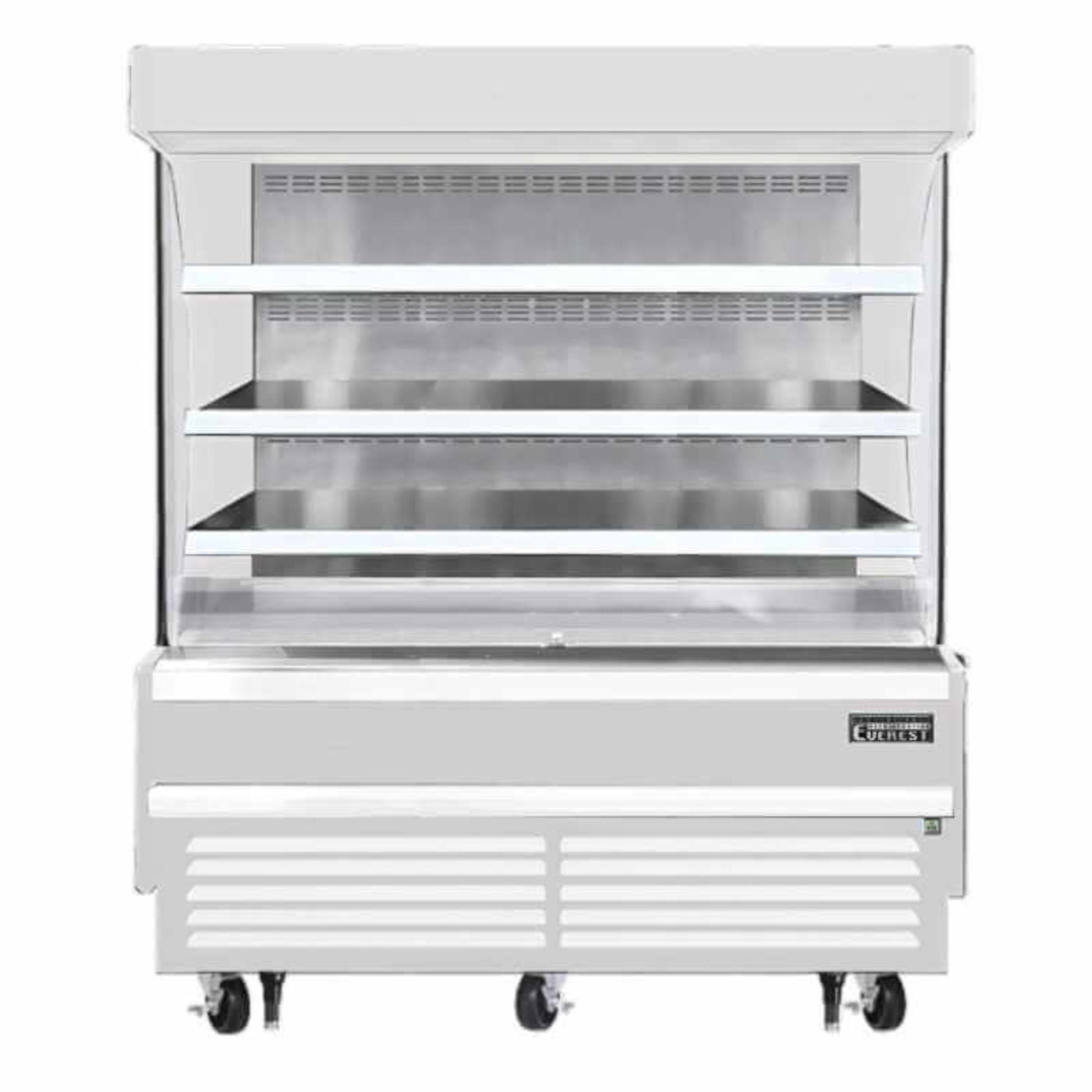 Everest Commercial 60" Vertical Open Air Display Merchandiser - EOMV-60-W-28-S