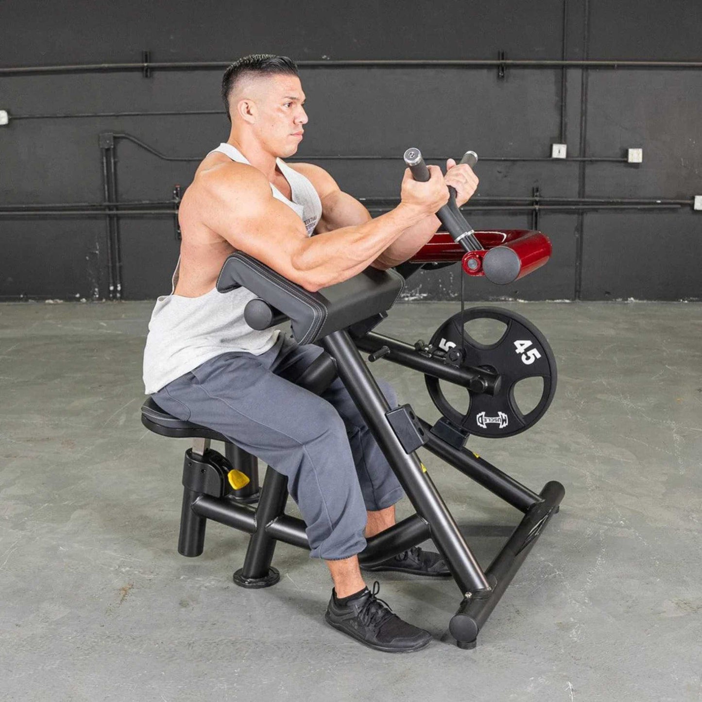 Muscle D Power Leverage V2 Biceps Curl and Preacher Curl - PL-PV2-BC