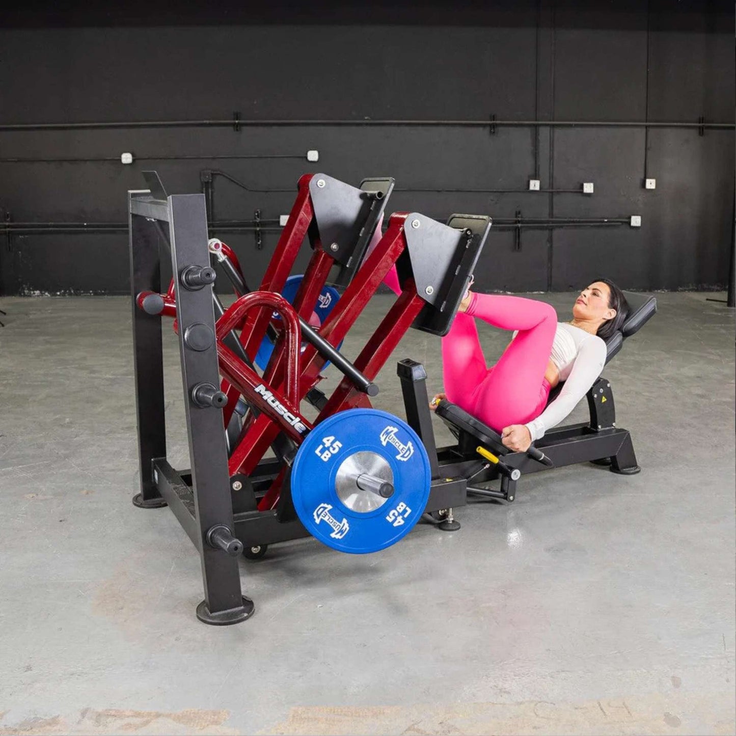 Muscle D Power Leverage V2 Iso Lateral 45 Degree Leg Press - PL-PV2-LPI