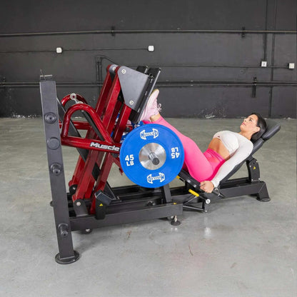 Muscle D Power Leverage V2 Iso Lateral 45 Degree Leg Press - PL-PV2-LPI