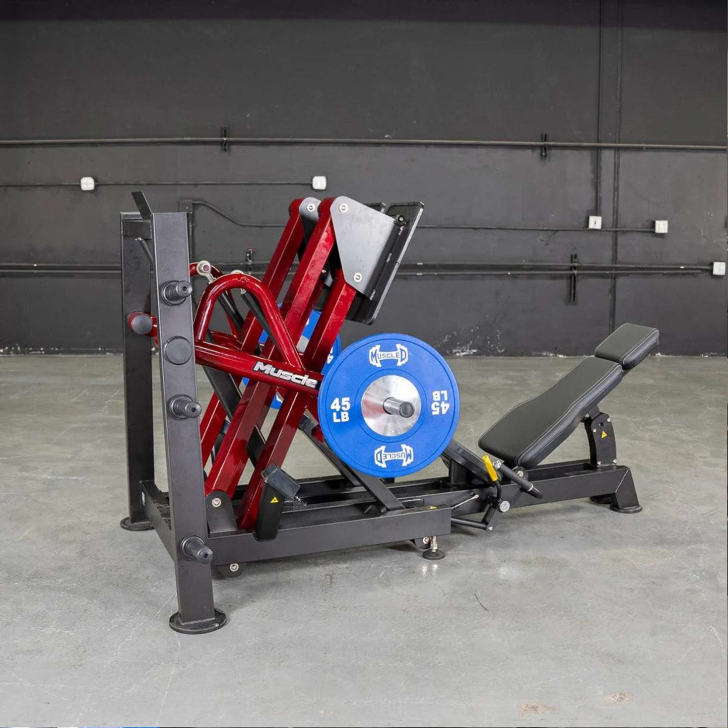 Muscle D Power Leverage V2 Iso Lateral 45 Degree Leg Press - PL-PV2-LPI