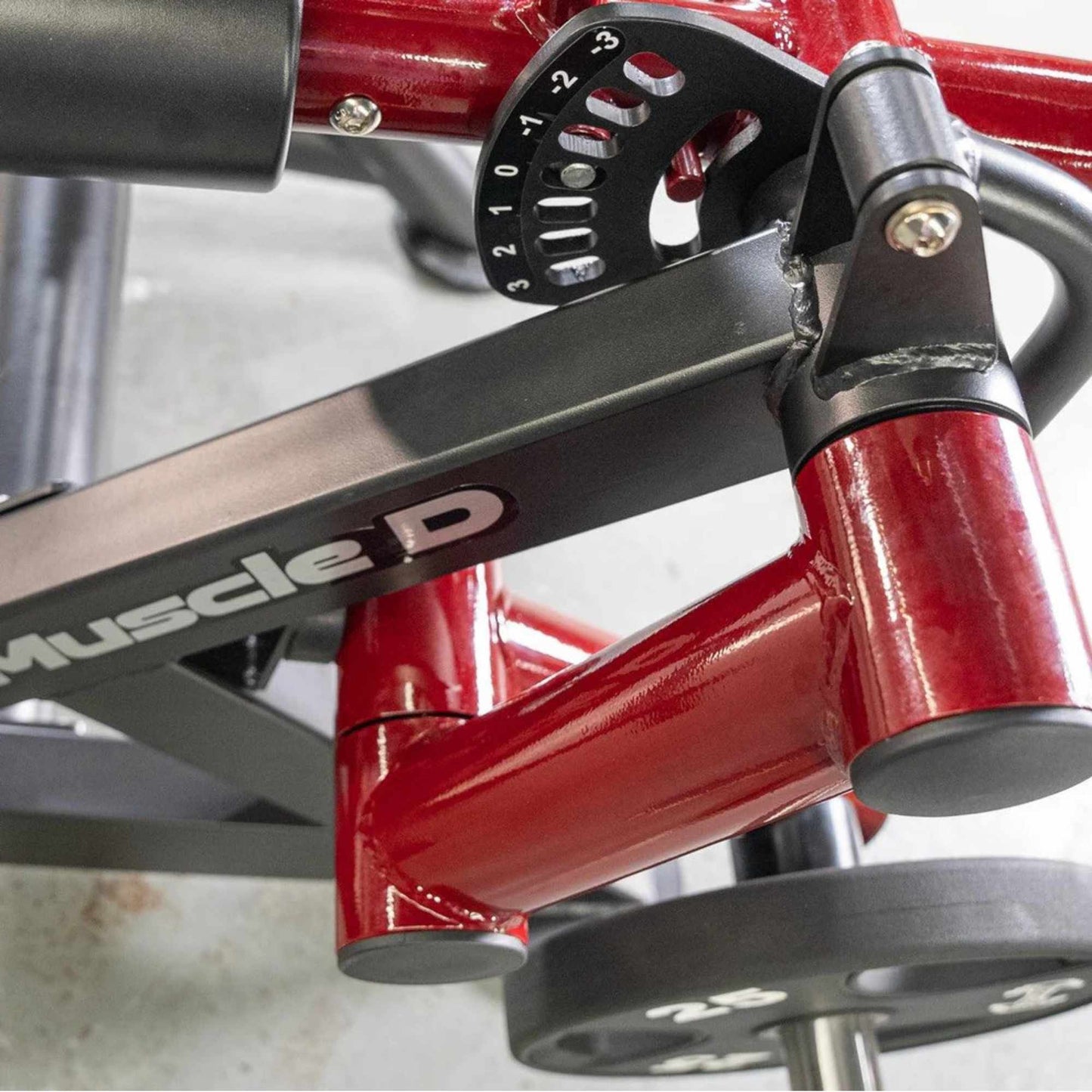 Muscle D Power Leverage V2 Prone Leg Curl - PL-PV2-PLC