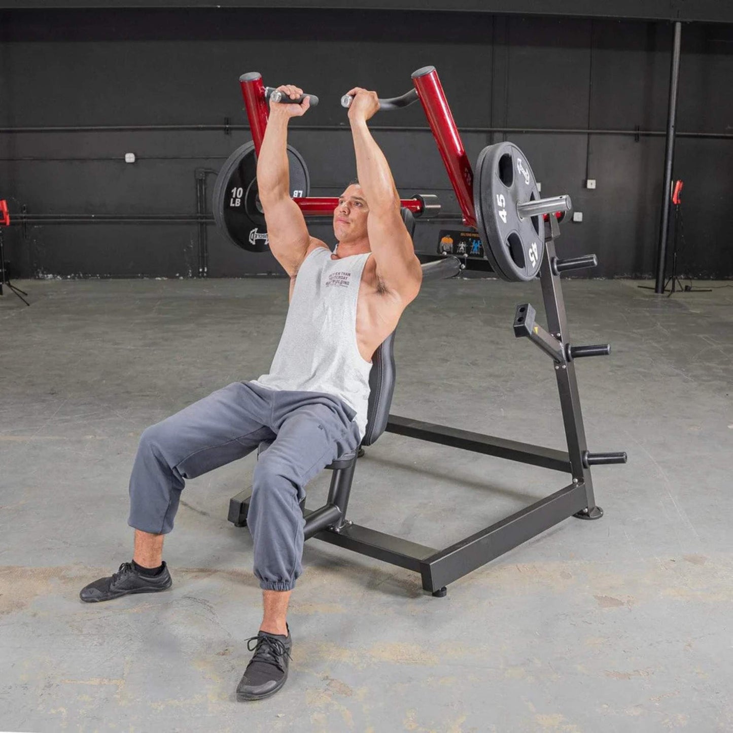 Muscle D Power Leverage V2 Shoulder Press - PL-PV2-SP