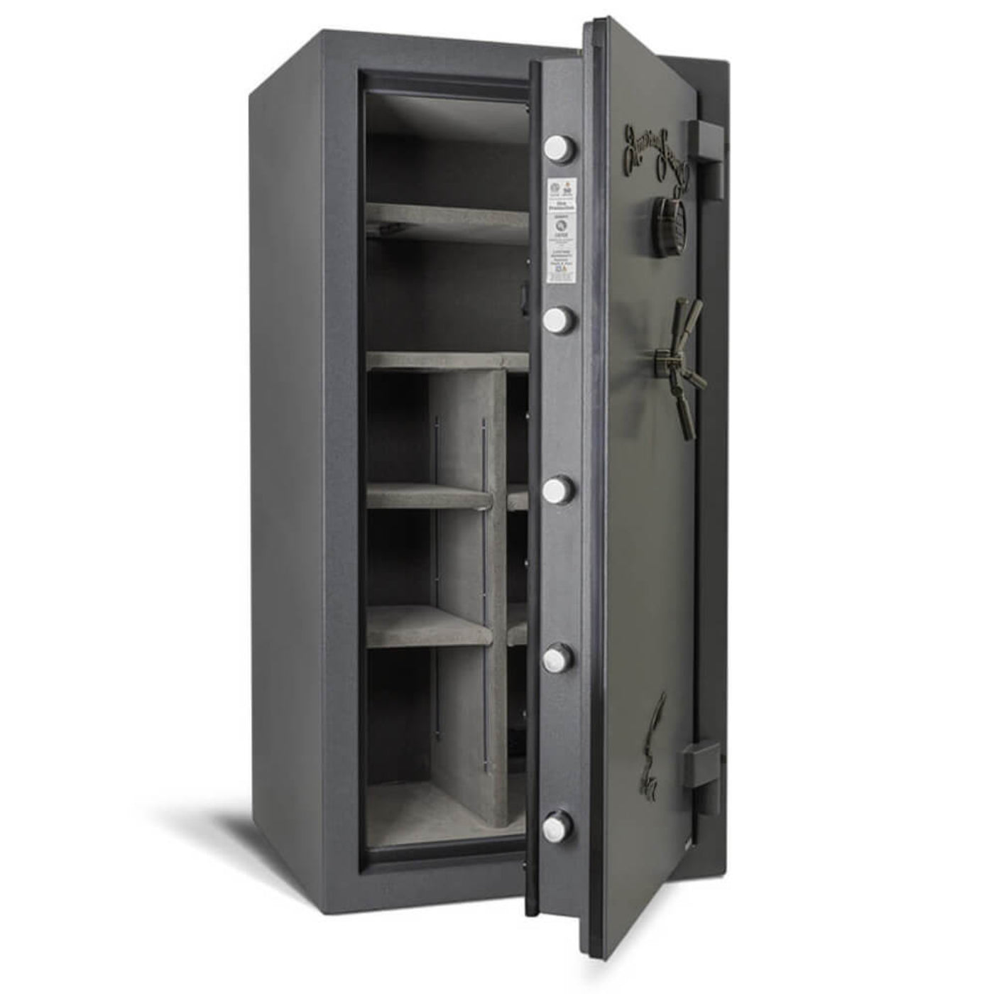 Liberty Safe AMSEC NF6030 American Security NF Gun Safe - AMG NF-6030E1 Gun Metal Gray