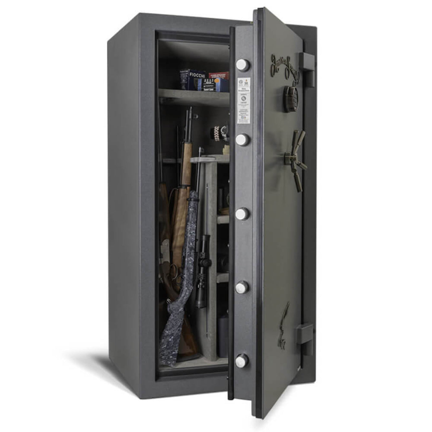 Liberty Safe AMSEC NF6030 American Security NF Gun Safe - AMG NF-6030E1 Gun Metal Gray
