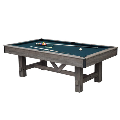 Hathaway Logan 7ft Multi Game Pool Dining Table with Benches - BG50348