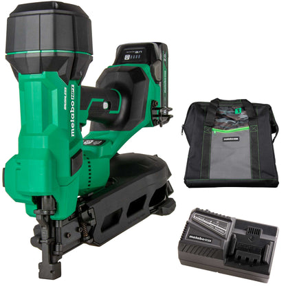 Metabo HPT METABO HPT 18V MULTIVOLT™ 1-3/4" Coil Roofing Nailer Kit - NV1845DAM
