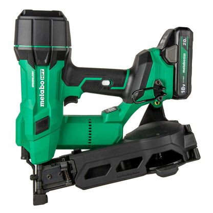 Metabo HPT METABO HPT 18V MULTIVOLT™ 1-3/4" Coil Roofing Nailer Kit - NV1845DAM
