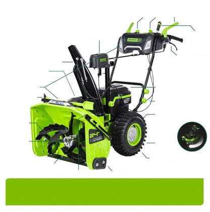 Greenworks 60V 24" Cordless Battery Two-Stage Snow Blower (Tool Only) - 2608902T
