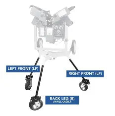 Fungo Leg Kit, Junior, (3 Pcs)