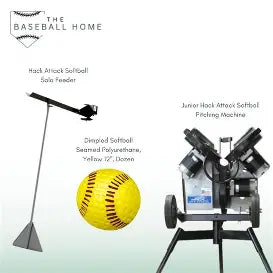 Softball Solo Feeder (11 ball) for Hack Attack & Junior, 90V