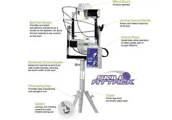 Skill Attack Volleyball Machine, 90V