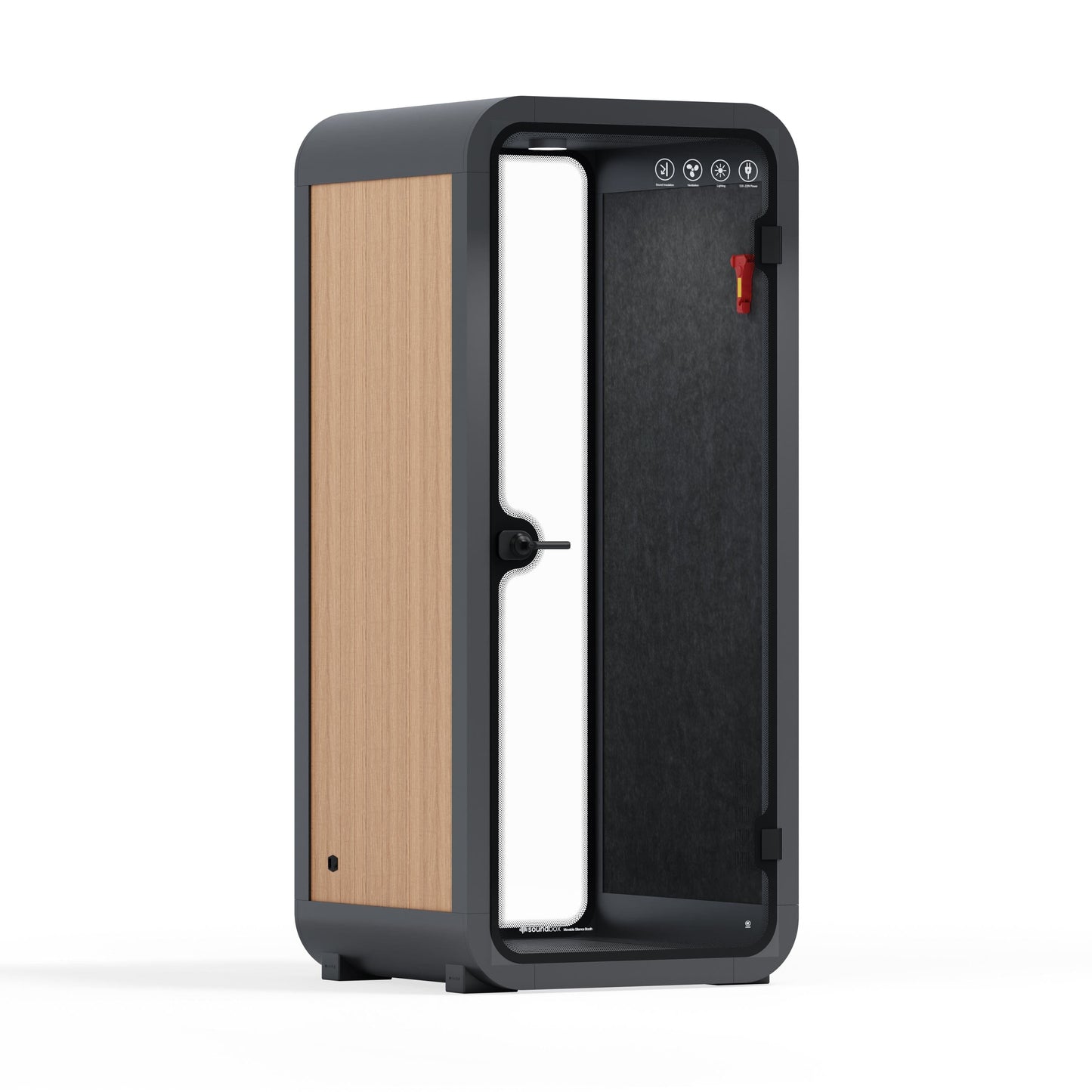 Office Pod Quell Flex - S-S115-DRK-GREY-SBX30-31B-DS2/DH.02.01