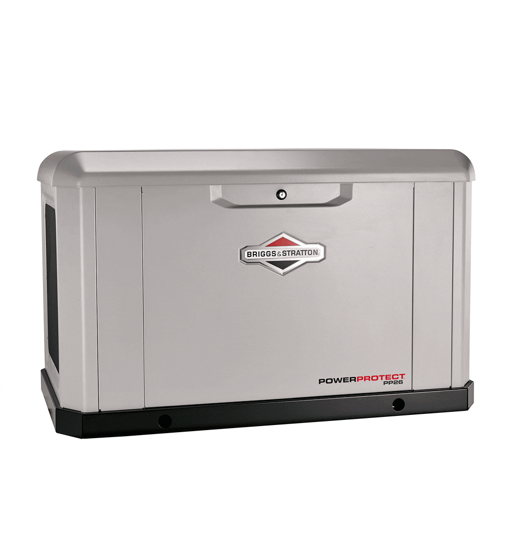 Briggs & Stratton 040658 26kW LP/NG Standby Generator Power Protect Scratch and Dent New