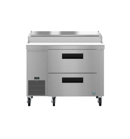 Hoshizaki 46" Wide 2 Drawer Pizza Prep Table - PR46B-D2