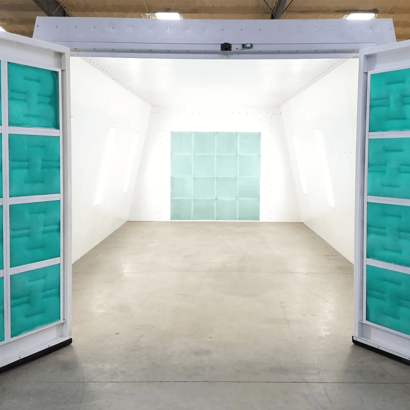 Ideal Cross Flow Paint Booth PSB-AFCF23B-AK