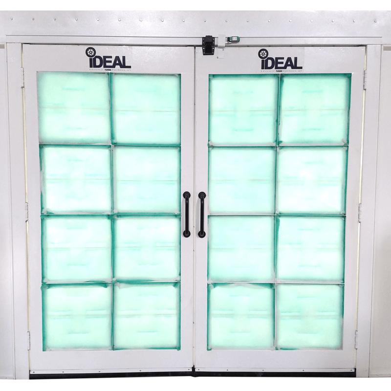 Ideal Cross Flow Paint Booth PSB-AFCF23B-AK