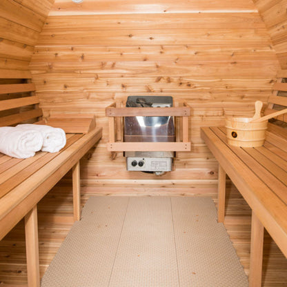 Dundalk Leisure Knotty Cedar Mini Pod Sauna - PSMINIKNE