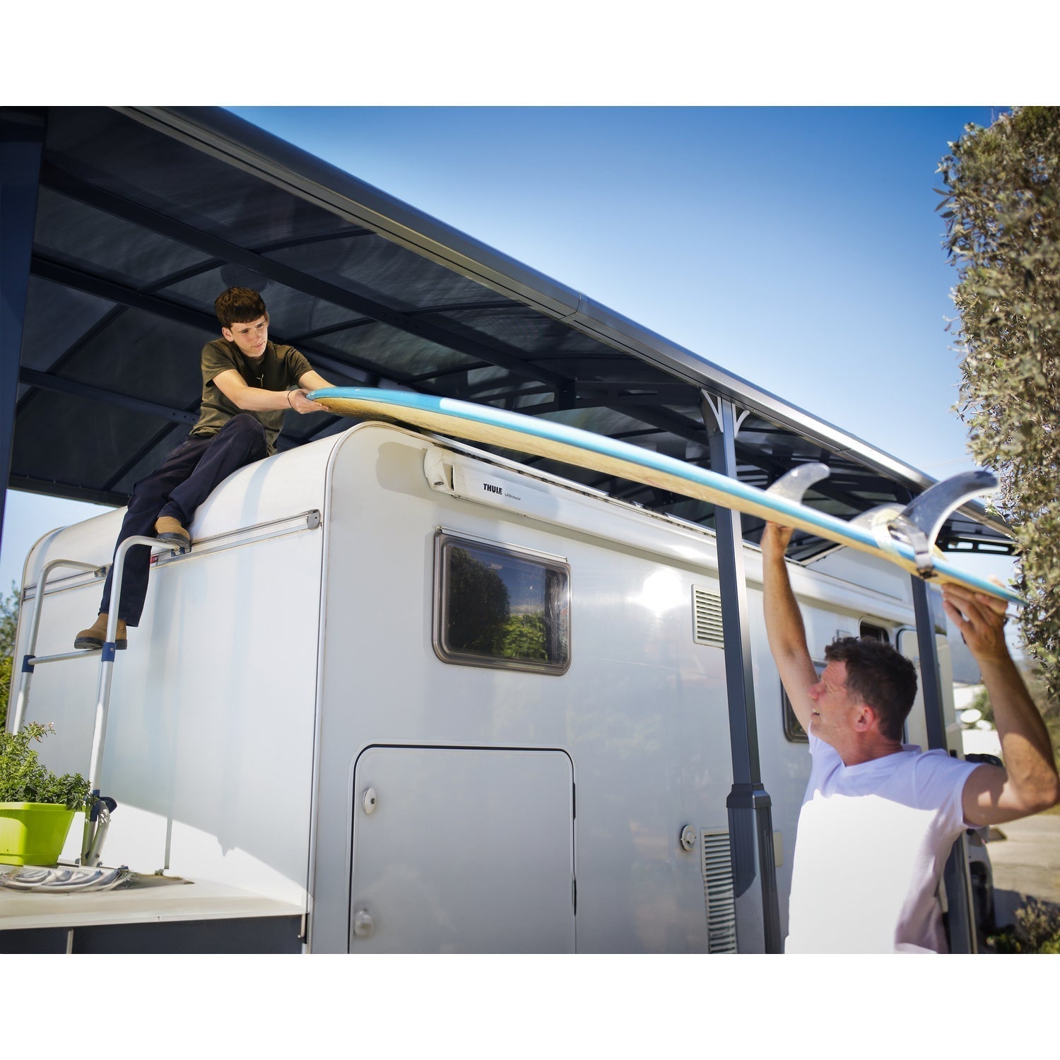 Palram Canopia | Arcadia Alpine RV Carport 12x28x11.5 ft - HG9127